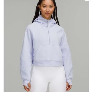 lululemon athletica Light Blue Scuba Hoodie